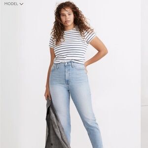 Madewell High Rise Jeans in Light Blue